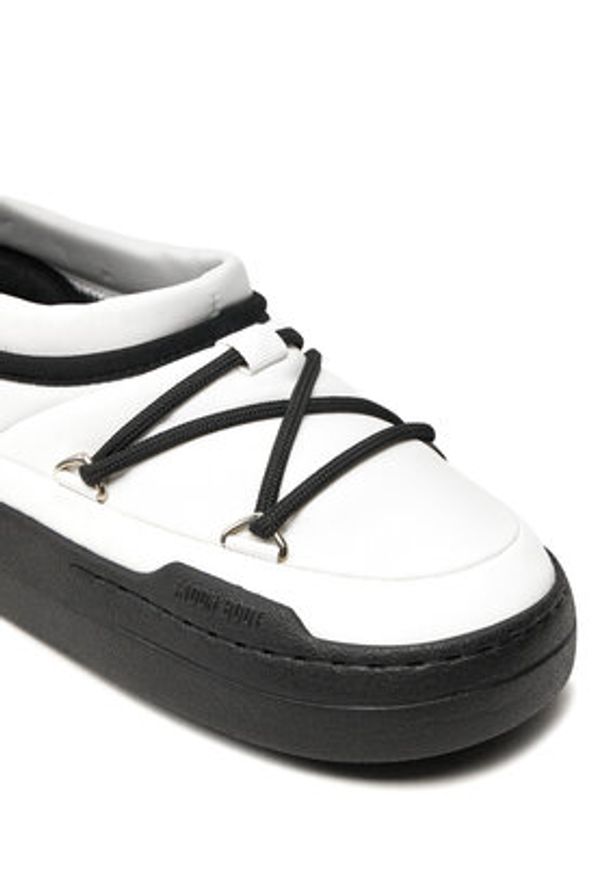 Moon Boot Botki Park Icon 80D2470070 Czarny. Kolor: czarny. Materiał: skóra