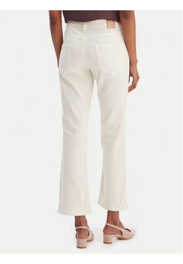 Marella Jeansy Sfinge 2615131261 Écru Slim Fit. Kolor: kremowy