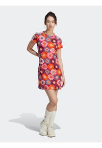 Adidas - adidas Sukienka codzienna FARM Rio IM2393 Kolorowy Slim Fit. Okazja: na co dzień. Materiał: bawełna. Wzór: kolorowy. Typ sukienki: proste. Styl: casual #1
