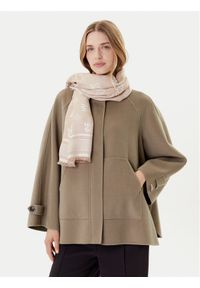 Hugo - HUGO Chusta Alyin 50517684 Brązowy. Kolor: brązowy. Materiał: materiał