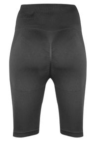 BESHAPED - Szorty Bikery fitness damskie Beshaped Body Boost modelujące. Kolor: szary. Materiał: nylon. Sport: fitness