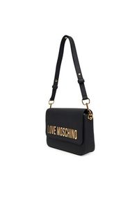 Love Moschino - LOVE MOSCHINO Torebka JC4023PP1NKD0000 Czarny. Kolor: czarny. Materiał: skórzane #4