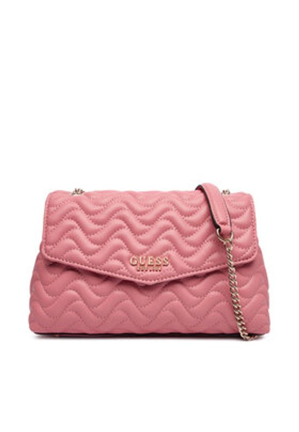 Guess Torebka HWQG96 53210 Różowy. Kolor: różowy. Materiał: skórzane