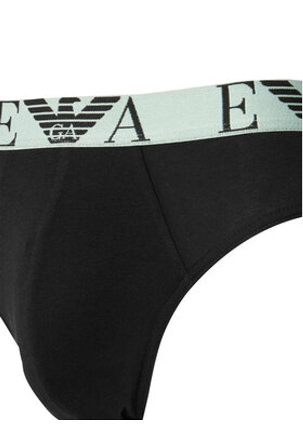 Emporio Armani Underwear Komplet slipów EM000258 AF20668 MC061 Czarny. Kolor: czarny. Materiał: bawełna