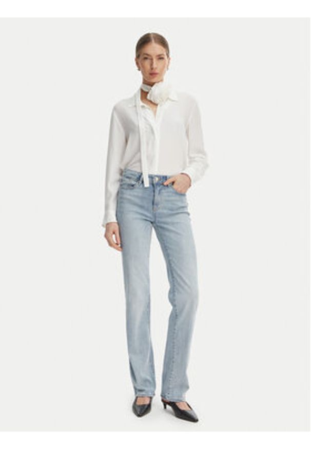 Vero Moda Jeansy Flash 10306824 Niebieski Straight Fit. Kolor: niebieski