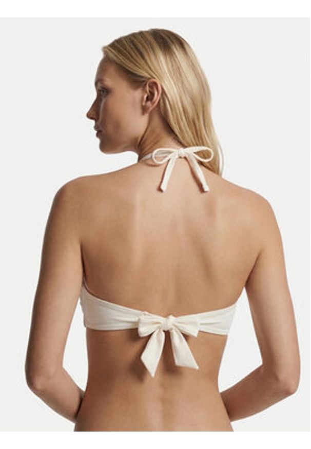 Guess Góra od bikini E6GJ01 KF412 Biały. Kolor: biały. Materiał: syntetyk