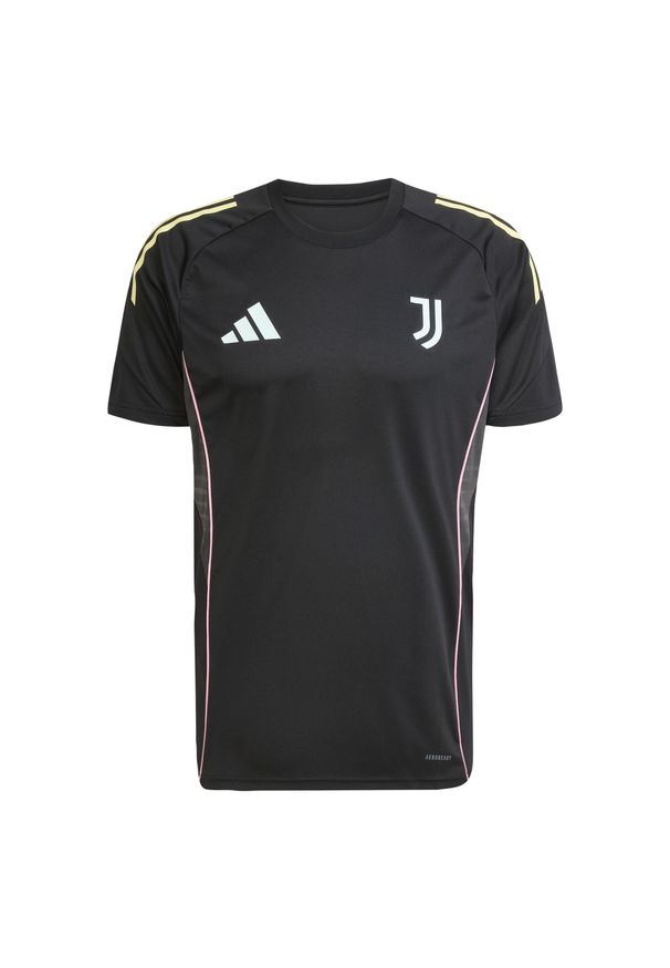 Adidas - Koszulka treningowa Juventus Turyn 2025/26. Kolor: czarny. Sport: piłka nożna