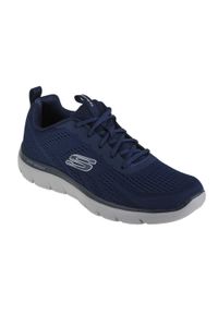 skechers - Buty sportowe Sneakersy męskie, Skechers Summits-Torre. Kolor: niebieski. Sport: turystyka piesza