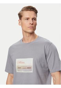 Jack & Jones T-Shirt Montauk Photo 12290890 Niebieski Regular Fit. Kolor: niebieski. Materiał: bawełna #5