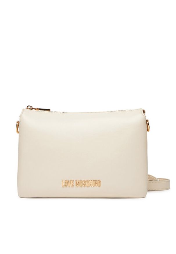 Love Moschino - LOVE MOSCHINO Torebka JC4075PP1NLF0110 Écru. Materiał: skórzane