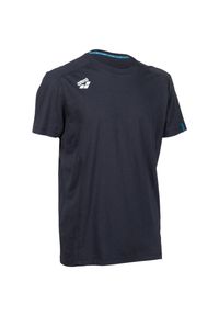 Koszulka Arena Team T-Shirt Panel. Kolor: niebieski. Materiał: materiał, skóra