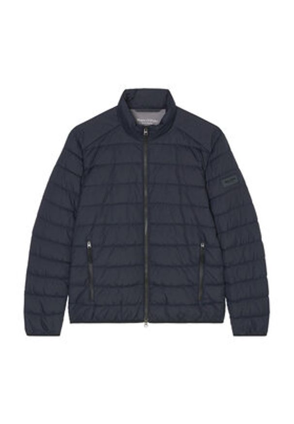 Marc O'Polo Kurtka przejściowa B21096070188 Granatowy Regular Fit. Typ kołnierza: polo. Kolor: niebieski. Materiał: syntetyk