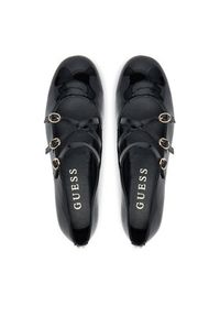 Guess Baleriny FLTKAL PAF02 Czarny. Kolor: czarny. Materiał: skóra #2