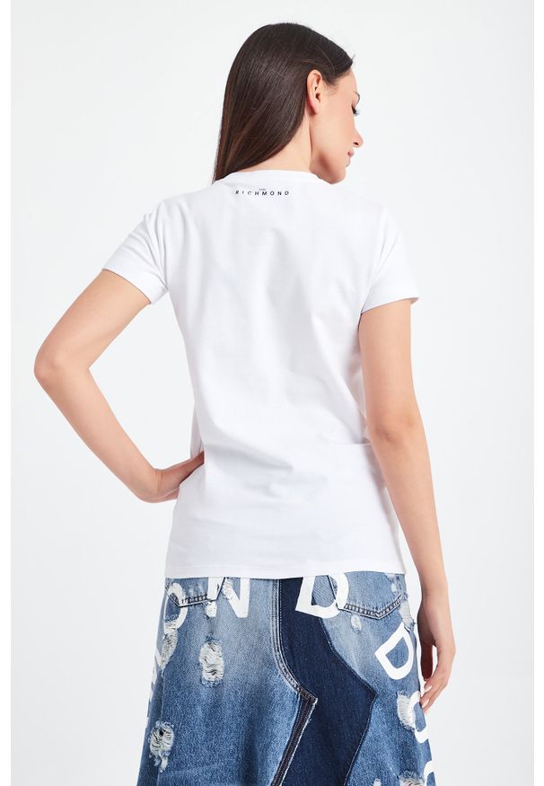 John Richmond - T-shirt Kramer JOHN RICHMOND. Materiał: materiał