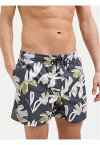 Jack & Jones - Jack&Jones Szorty kąpielowe Maui 12272832 Szary Regular Fit. Kolor: szary. Materiał: syntetyk