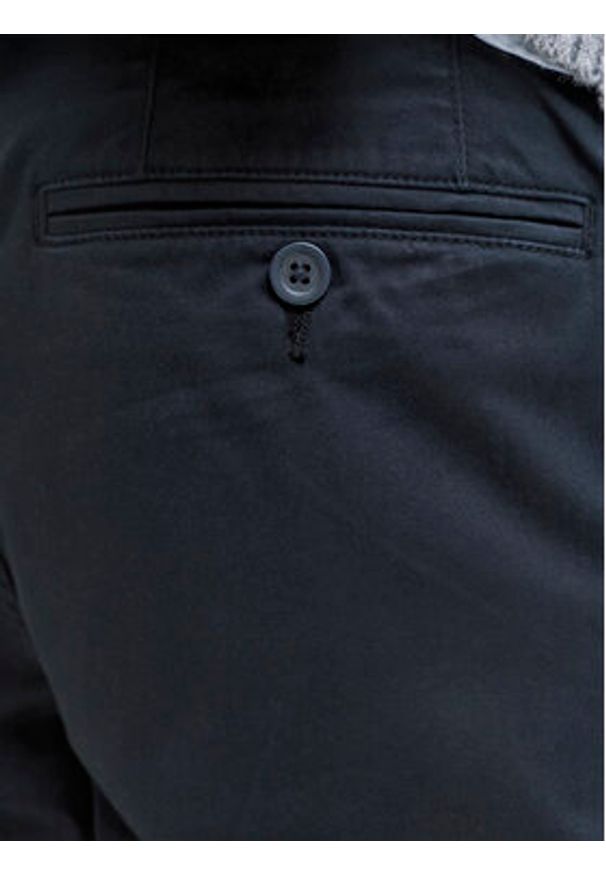Jack & Jones Chinosy Stollie 12292970 Granatowy Regular Fit. Kolor: niebieski. Materiał: bawełna