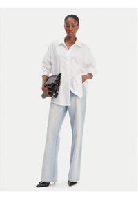 Guess Koszula W6RH57 WAF10 Biały Oversize. Kolor: biały. Materiał: bawełna #2