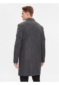 Calvin Klein Płaszcz wełniany K10K110462 Szary Regular Fit. Kolor: szary. Materiał: wełna #7