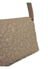 Tous - TOUS Torebka Puffy Bear 2002305043 Beżowy. Kolor: beżowy. Materiał: skórzane