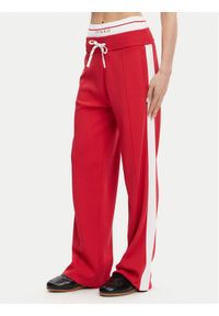 Pinko - PINKO Spodnie dresowe Marsicano 104888 A2FQ Czerwony Regular Fit. Kolor: czerwony. Materiał: syntetyk #1