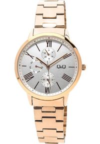 Zegarek QQ Zegarek męski QQ AA37-017 różowe złoto. Kolor: złoty, wielokolorowy, różowy #1