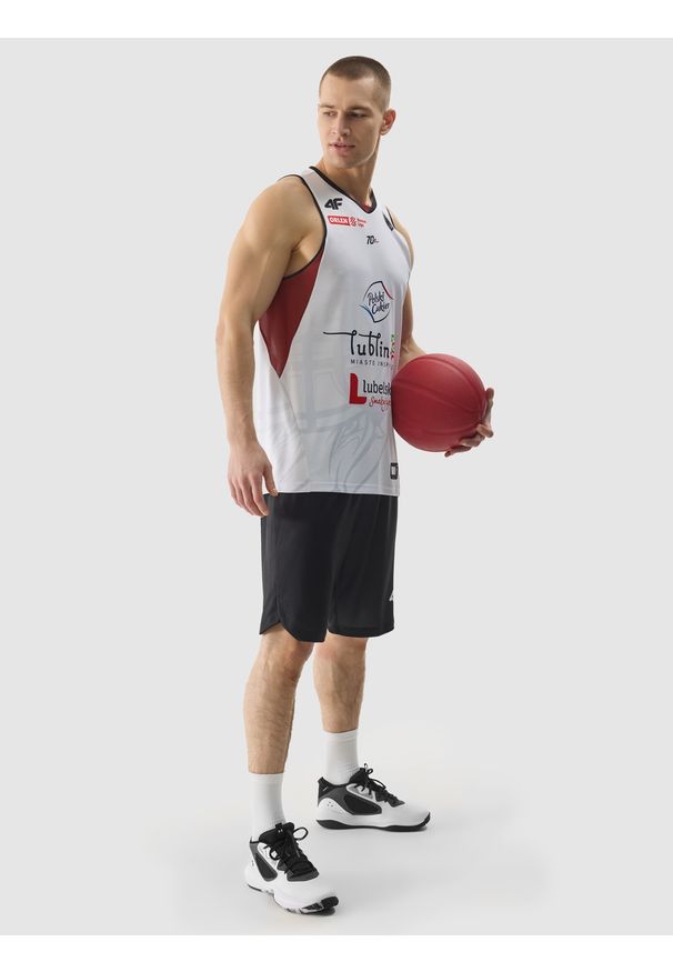 4f - 4F Koszulka meczowa replika domowa z sezonu 2023/24 męska 4F x Start Lublin - multikolor XL. Kolor: wielokolorowy. Materiał: dzianina
