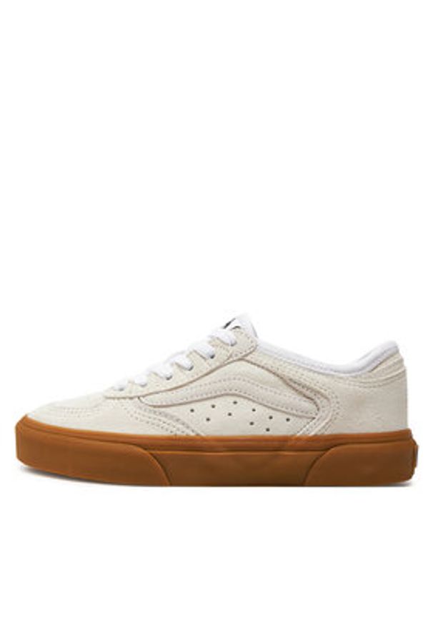 Vans Tenisówki Rowley Classic VN0009QJQJM1 Écru. Kolor: kremowy. Materiał: skóra