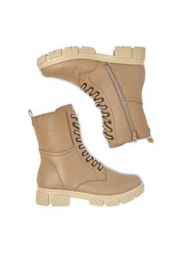 Rieker Trzewiki CEO-Y7116-20 Beżowy. Kolor: beżowy. Materiał: skóra #7