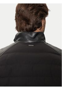 BOSS Kurtka skórzana C-Mersino 50518724 Czarny Regular Fit. Kolor: czarny. Materiał: syntetyk #6