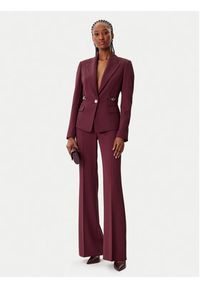 Artigli Spodnie materiałowe ACPA002994 Bordowy Regular Fit. Kolor: czerwony. Materiał: syntetyk #5