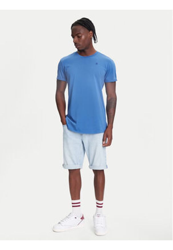 G-Star RAW - G-Star Raw Szorty jeansowe Mosa D24430-D549 Niebieski Regular Fit. Kolor: niebieski. Materiał: bawełna