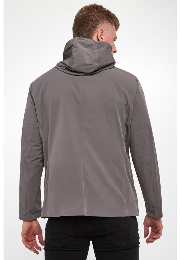 Armani Exchange - Marynarka męska z kapturem ARMANI EXCHANGE. Typ kołnierza: kaptur
