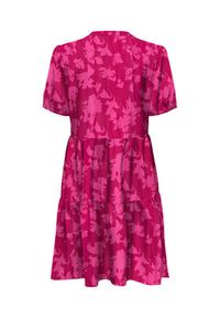 only - ONLY Sukienka letnia Nova 15222215 Różowy Regular Fit. Kolor: różowy. Materiał: wiskoza. Sezon: lato #3
