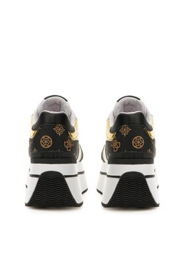Guess Sneakersy Camrio FL7CMR FAL12 Biały. Kolor: biały. Materiał: skóra