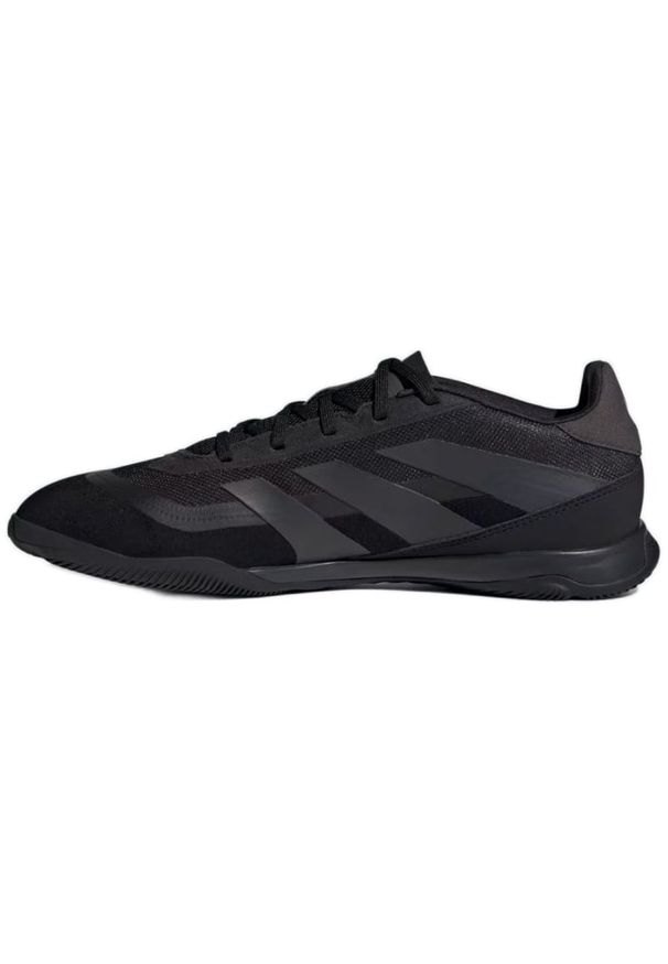 Adidas - Buty adidas Predator League L In M IG5457 czarne. Kolor: czarny. Materiał: materiał, syntetyk. Szerokość cholewki: normalna