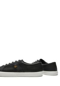Lauren Ralph Lauren - LAUREN RALPH LAUREN Sneakersy Janson II 802775372002 Czarny. Kolor: czarny. Materiał: skóra