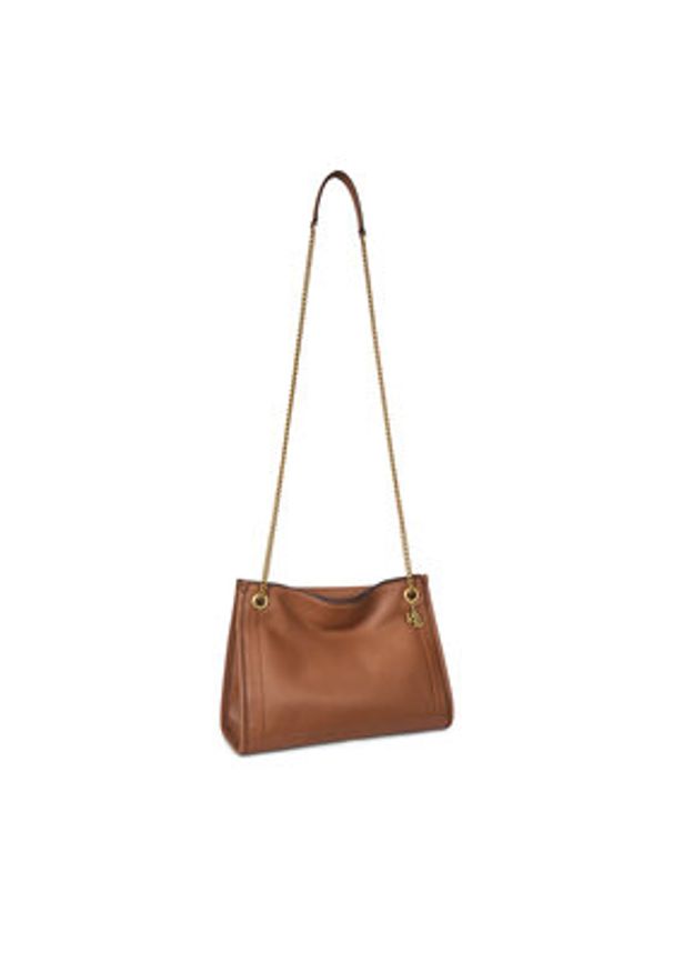 Lauren Ralph Lauren - LAUREN RALPH LAUREN Torebka Brdly Md 431980173001 Brązowy. Kolor: brązowy. Materiał: skórzane