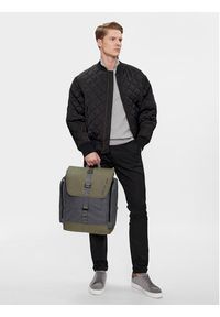 Calvin Klein Jeans Plecak Utilitarian Elongated Flap Bp40 K50K511506 Szary. Kolor: szary. Materiał: materiał