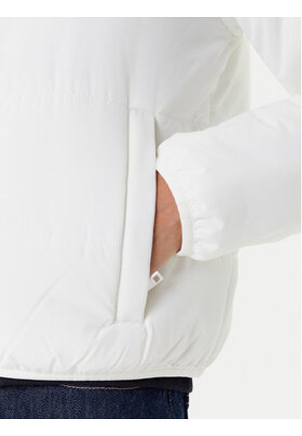 Tommy Jeans Kurtka przejściowa DW0DW20958 Biały Regular Fit. Kolor: biały. Materiał: syntetyk