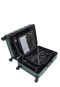 Ochnik - Komplet walizek na kółkach 19''/24''/30''. Kolor: zielony. Materiał: materiał, poliester, guma #3