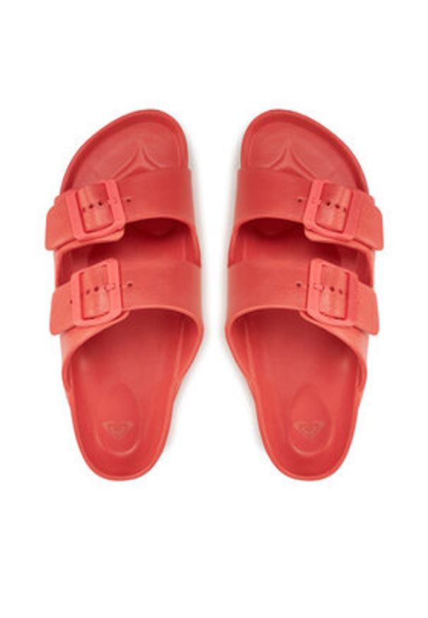 Roxy Klapki Kattie ARJL101228 Koralowy. Kolor: pomarańczowy. Materiał: syntetyk