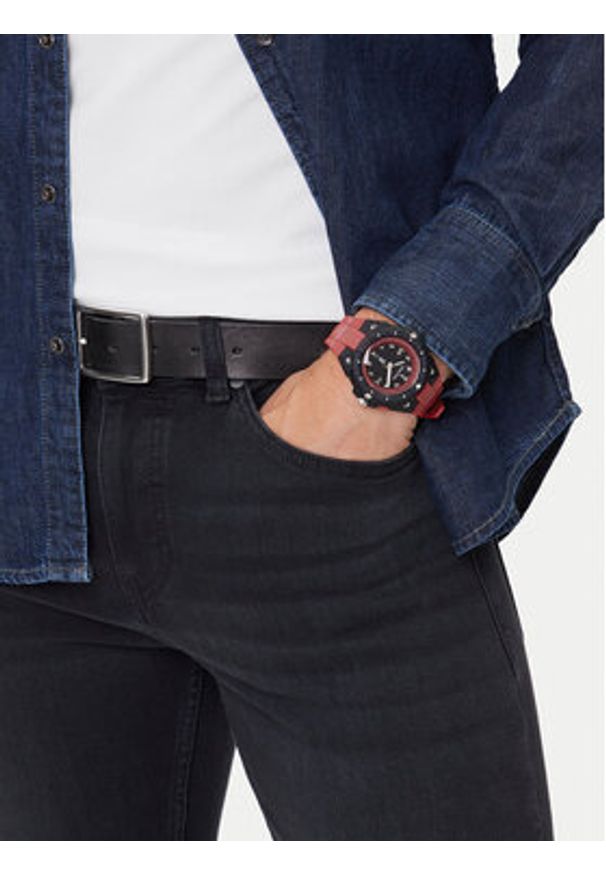 Nautica Zegarek NAPCNS406 Czerwony. Kolor: czerwony