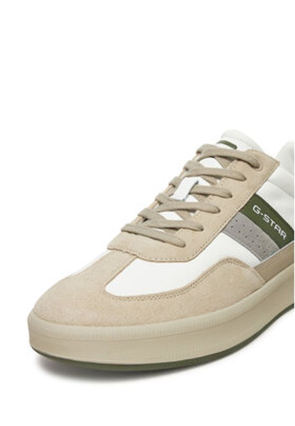 G-Star RAW - G-Star Raw Sneakersy CARTER-01-WE Biały. Kolor: biały. Materiał: skóra