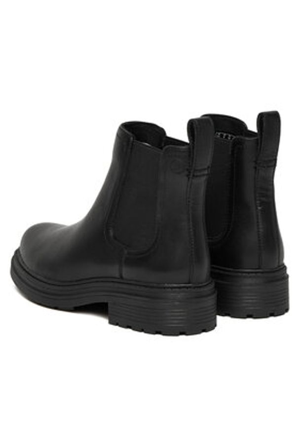 Clarks Sztyblety Orinoco3 Lane 26184624 Czarny. Kolor: czarny. Materiał: skóra