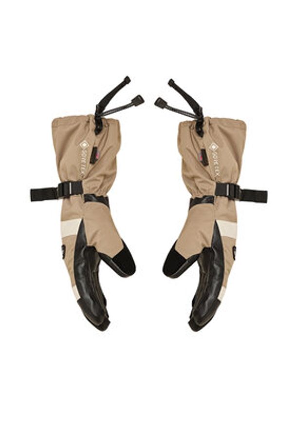 Quiksilver Rękawice narciarskie Highline Gore-Tex EQYHN03203 Beżowy. Kolor: beżowy. Materiał: skóra. Technologia: Gore-Tex. Sport: narciarstwo
