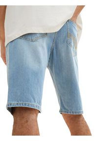 Tom Tailor Szorty jeansowe 1035653 Błękitny Regular Fit. Kolor: niebieski. Materiał: bawełna #6