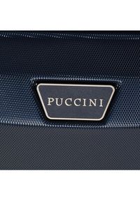 Puccini Walizka kabinowa London PC019Cp Granatowy. Kolor: niebieski #8