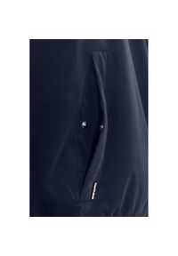 Lekka Kurtka Przejściowa - Bomberka - Pako Jeans - Granatowa. Kolor: niebieski. Materiał: poliester. Sezon: jesień, wiosna