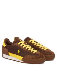 Polo Ralph Lauren Sneakersy 804P15632002 Brązowy. Kolor: brązowy. Materiał: zamsz, skóra #3