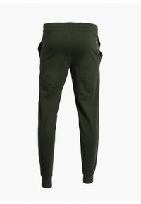 Spodnie dresowe męskie EA7 Emporio Armani 8NPP53-PJ05Z-1845. Kolor: zielony. Materiał: dresówka #3